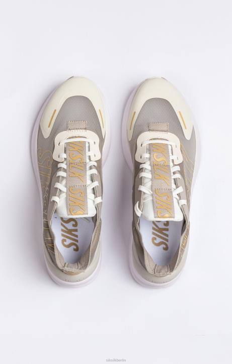 Männer SikSilk Beigefarbener Mako-Performance-Lauftrainer Schuhwerk J0NL15