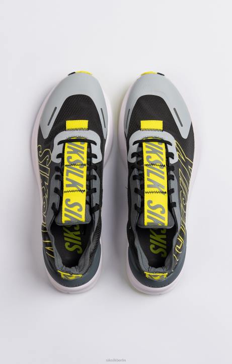 Männer SikSilk Grauer Mako-Performance-Lauftrainer Schuhwerk J0NL22