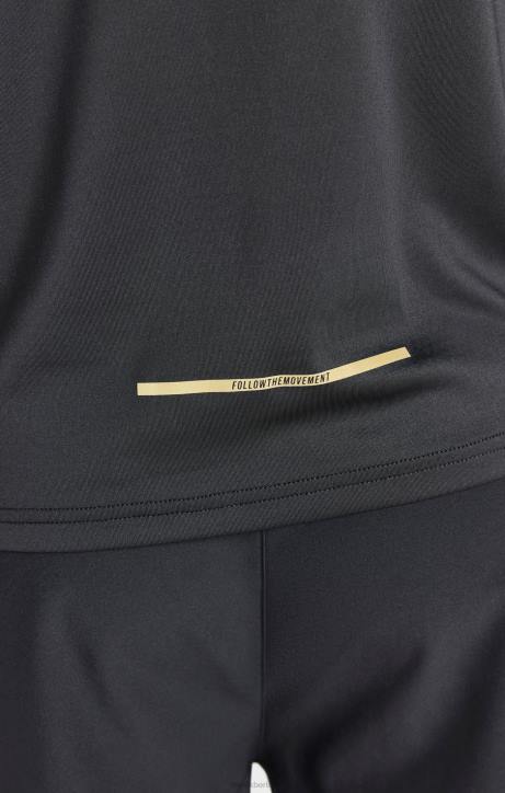 Männer SikSilk schwarzer Sport-Reißverschluss Bekleidung J0NL449