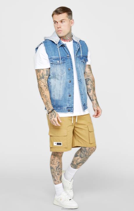 Männer SikSilk Spül- und Jeansweste Bekleidung J0NL473