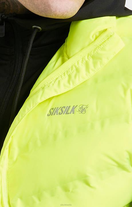 Männer SikSilk gelbe Sportweste Bekleidung J0NL492
