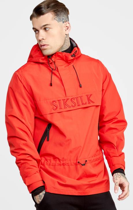 Männer SikSilk rote Jacke zum Überziehen Bekleidung J0NL489