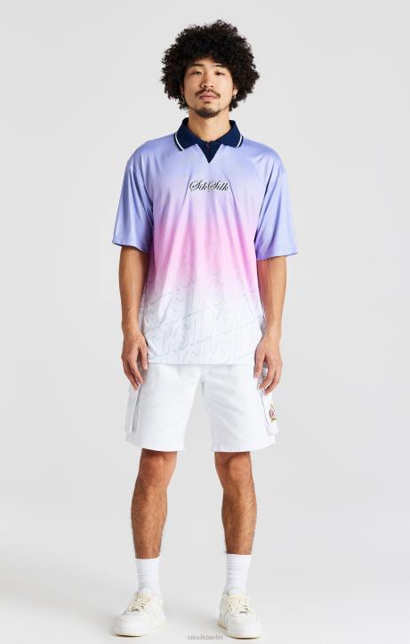 Männer SikSilk Marineblaues Fußballtrikot Bekleidung J0NL382