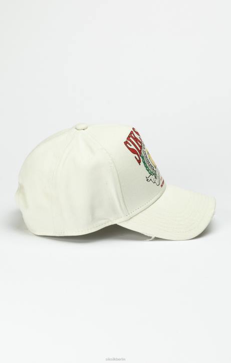 unisex SikSilk Ecrufarbene Trucker-Uni-Kappe Zubehörteil J0NL228