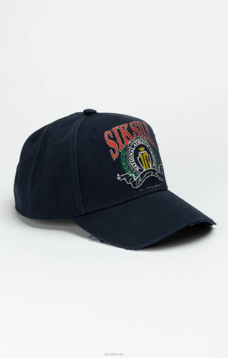 unisex SikSilk Marineblaue Trucker-Uni-Kappe Zubehörteil J0NL236