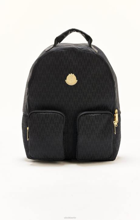 unisex SikSilk x Messi schwarzer Rucksack Tasche J0NL622