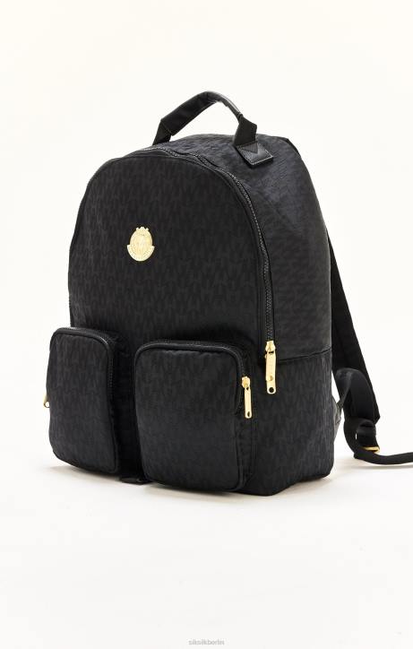 unisex SikSilk x Messi schwarzer Rucksack Tasche J0NL622