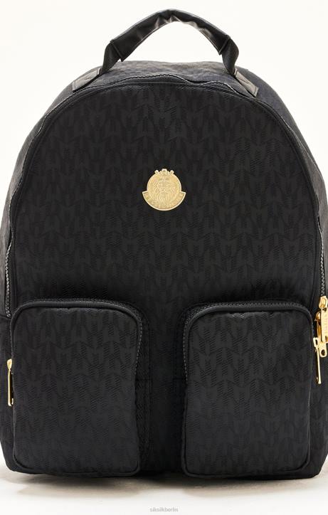 unisex SikSilk x Messi schwarzer Rucksack Tasche J0NL622